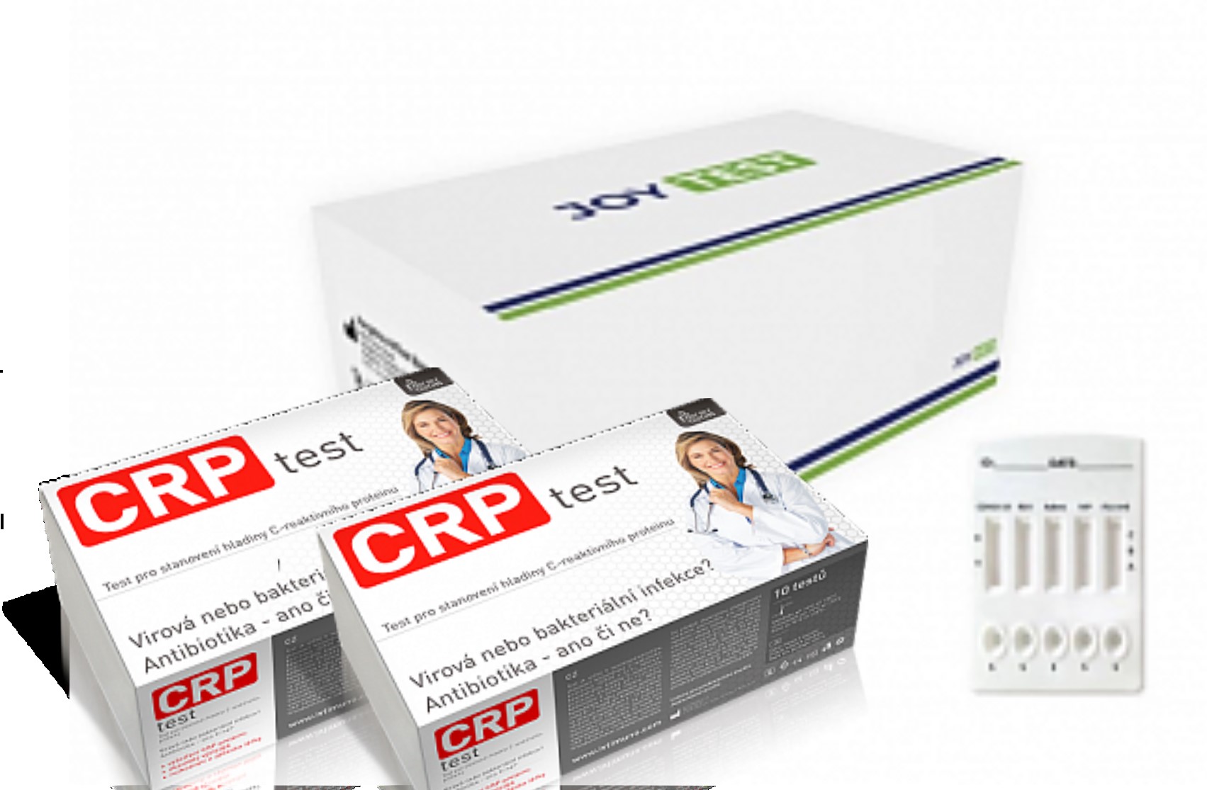 6 v 1 test + 2 x CRP